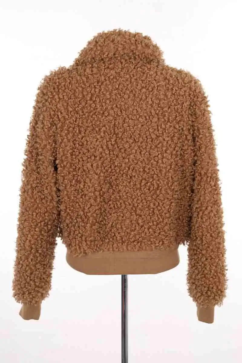 Blouson Ralph Lauren Camel en Synthétique