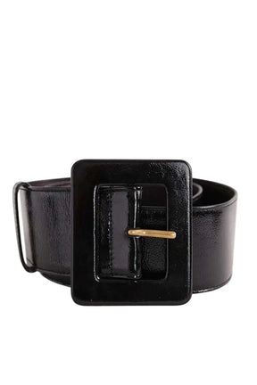 Ceinture en cuir Yves Saint Laurent Noir en Cuir, taille M - Seconde Main