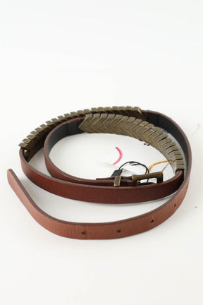 Ceinture Agnès B.  Marron