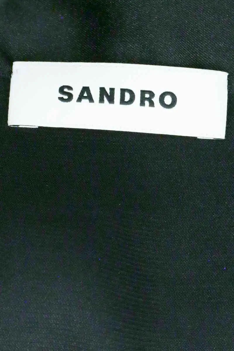 Jupe Sandro Noir en Synthétique