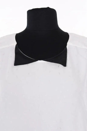 Blouse Claudie Pierlot Blanc en Synthétique