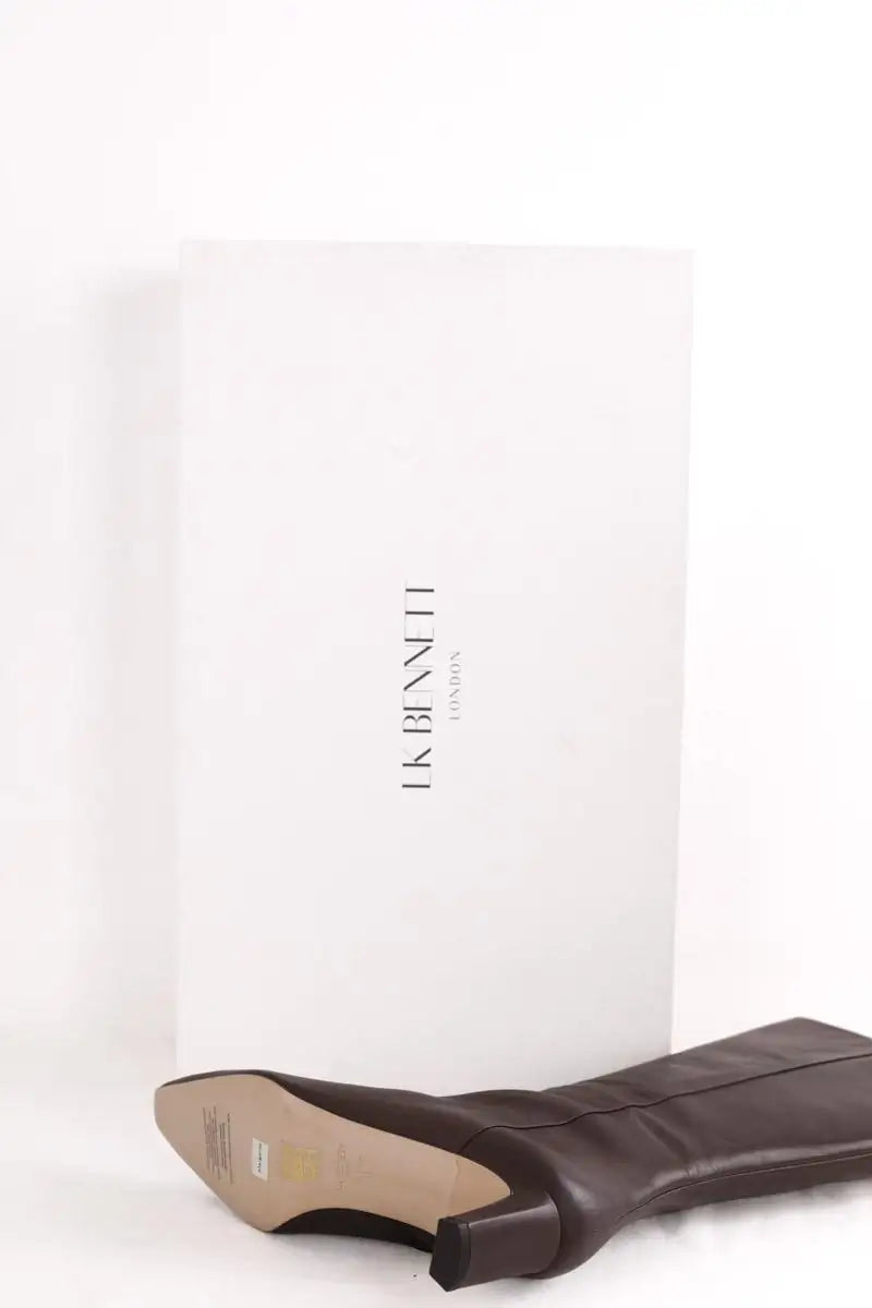 Bottes LK Bennett Margarite Marron en Cuir