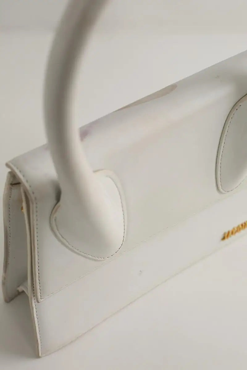 Sac à main Jacquemus Chiquito Blanc en Cuir
