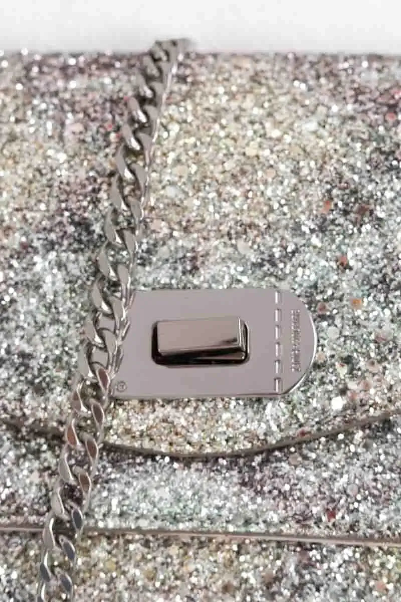 Sac à bandoulière Zadig & Voltaire Argent en Cuir