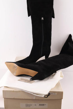 Bottes Cuissarde Alexandre Vauthier  Noir