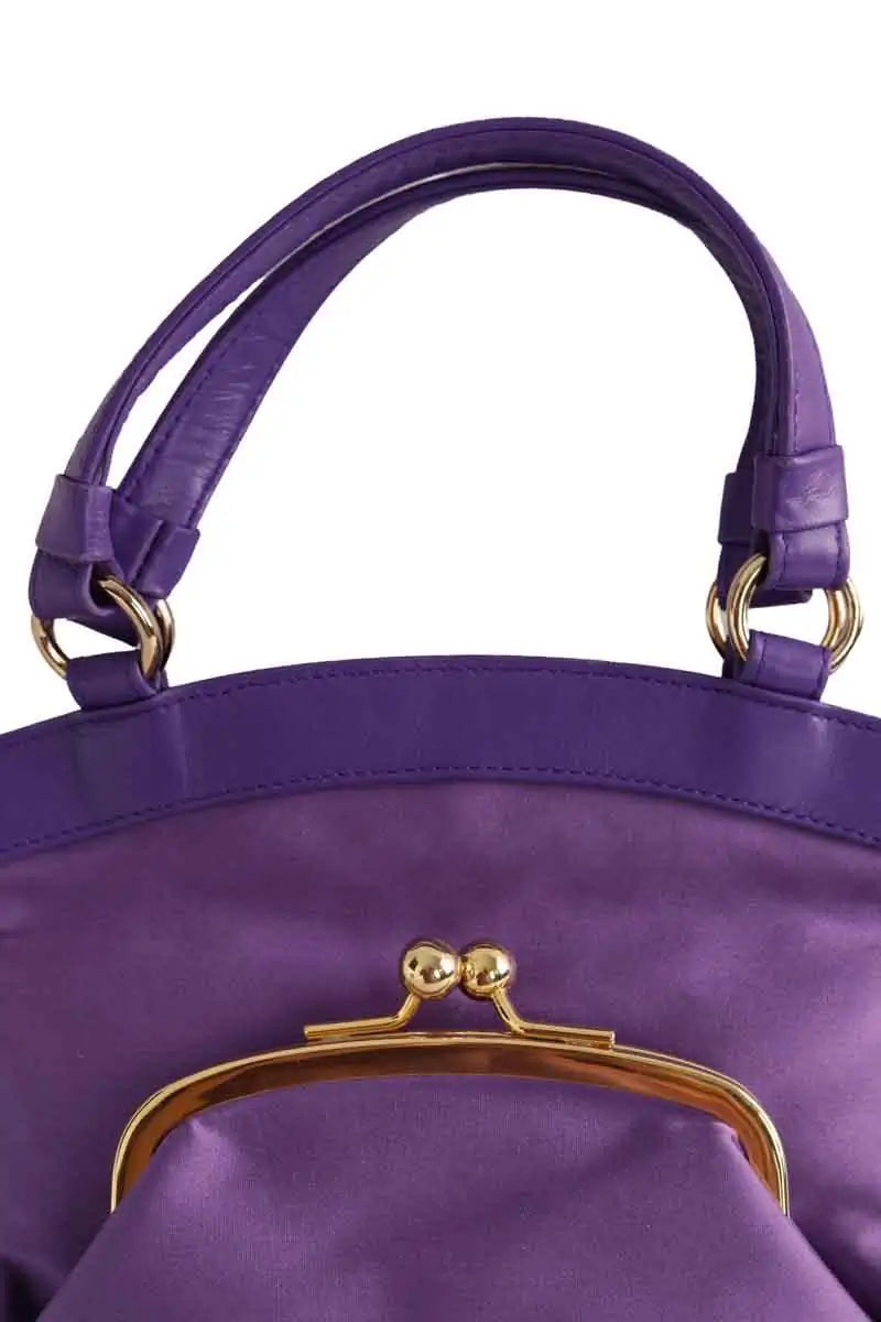 Sac à main Paco Rabanne Violet en Synthétique