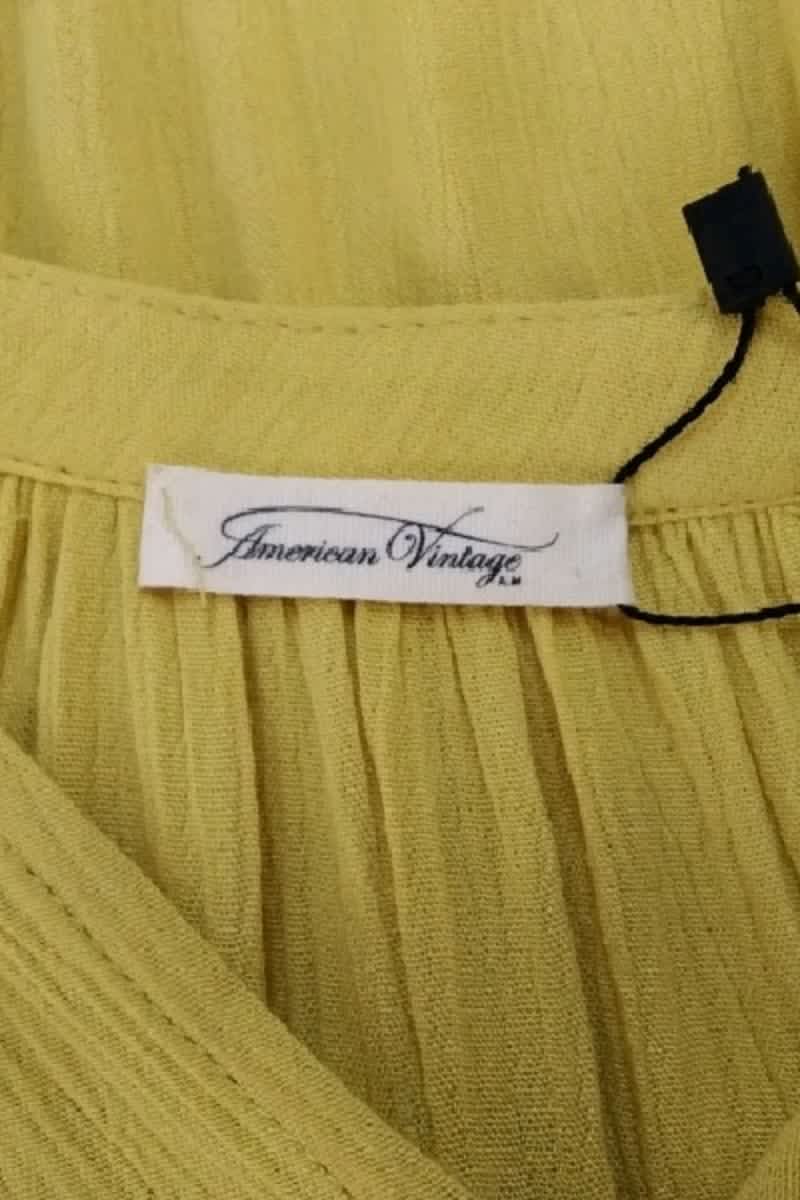 T-shirts American Vintage  Jaune