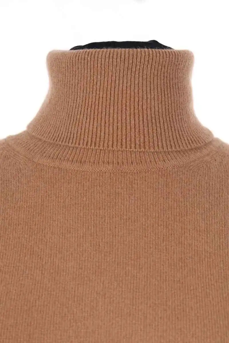 Pull Eric Bompard Camel en Cachemire