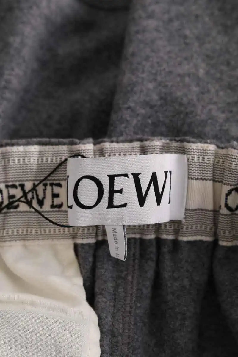 Pantalon Loewe Gris en Laine