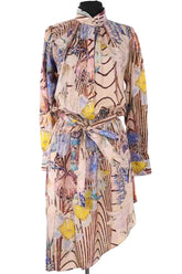Robe Valentine Gauthier Multicolore en Soie, taille S - Seconde Main