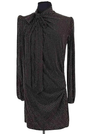Robe Marc Jacobs Noir en Synthétique, taille S - Seconde Main