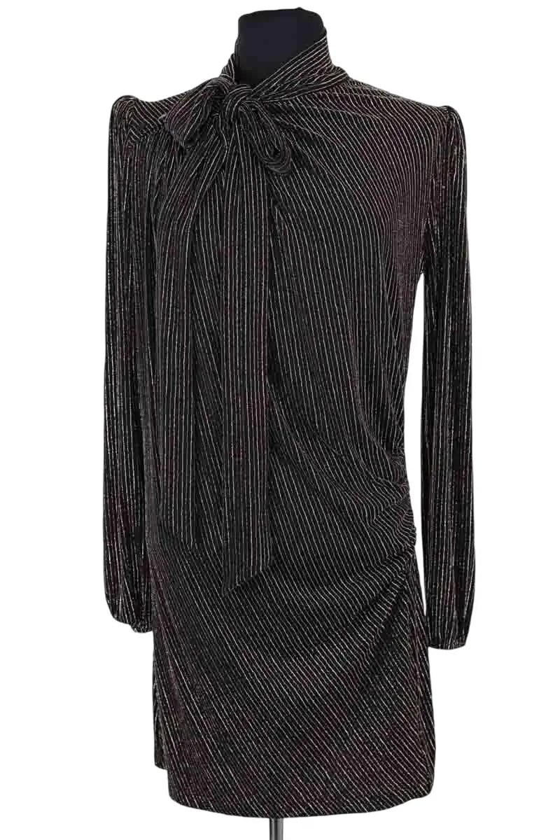 Robe Marc Jacobs Noir en Synthétique, taille S - Seconde Main