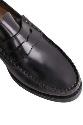 Mocassins LK Bennett Manon Noir en Cuir