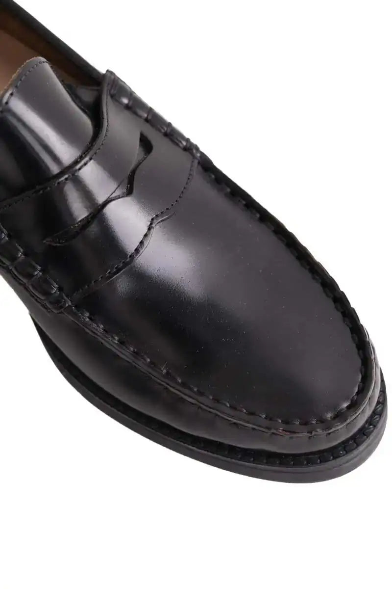 Mocassins LK Bennett Manon Noir en Cuir