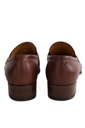 Mocassins Gucci Marron en Cuir