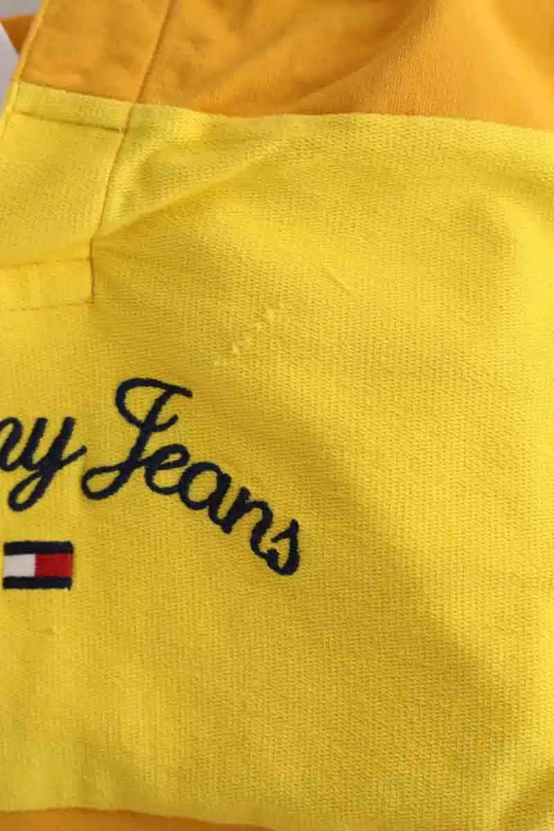 Polo Tommy Hilfiger Jaune en Coton