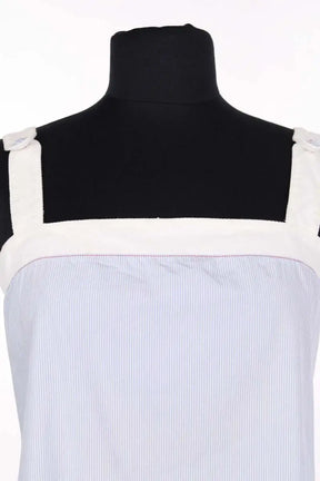 Top sans manche Ines de la Fressange Bleu en Coton
