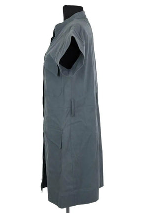 Robe Valentine Gauthier Bleu en Coton