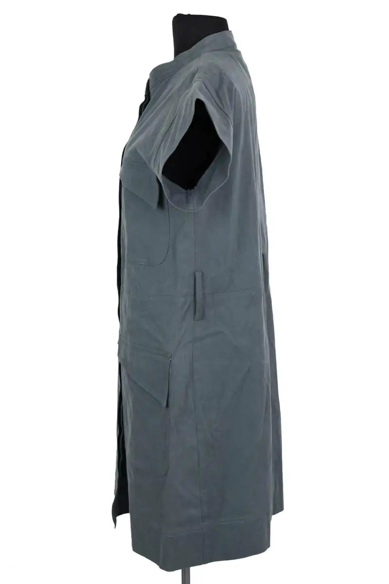 Robe Valentine Gauthier Bleu en Coton
