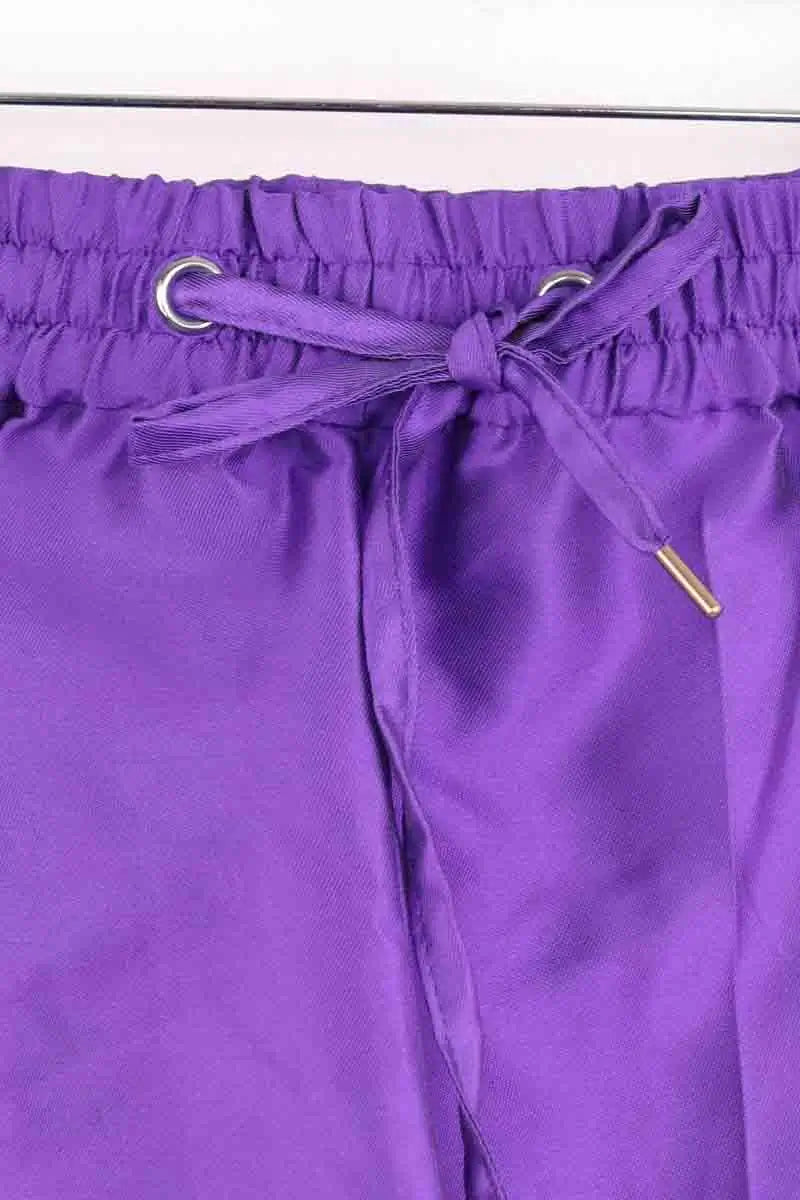 Bermuda Sandro Violet en Synthétique