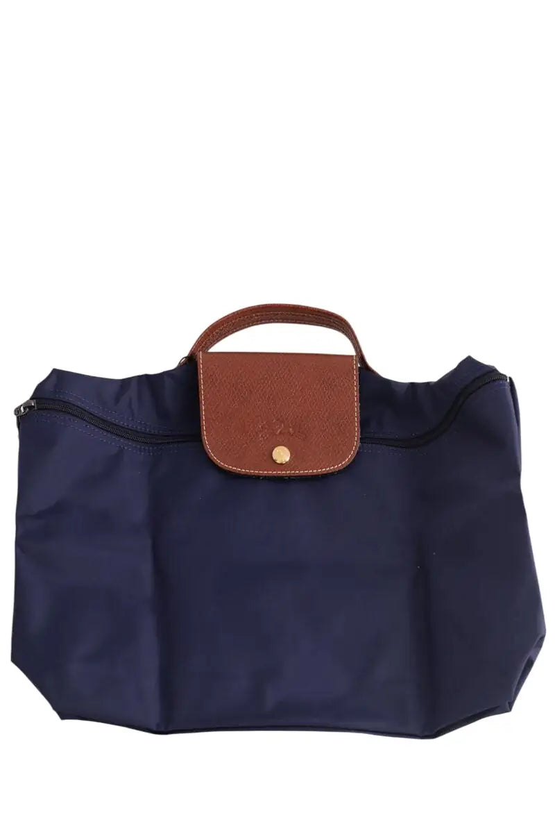 Sac Longchamp Marine en Synthétique - Seconde Main