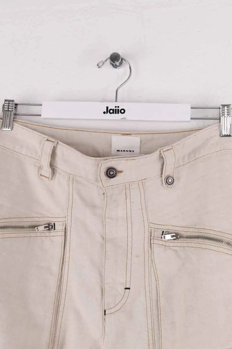 Bermuda Isabel Marant Beige en Coton