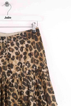 Mini jupe Claudie Pierlot Camel en Coton