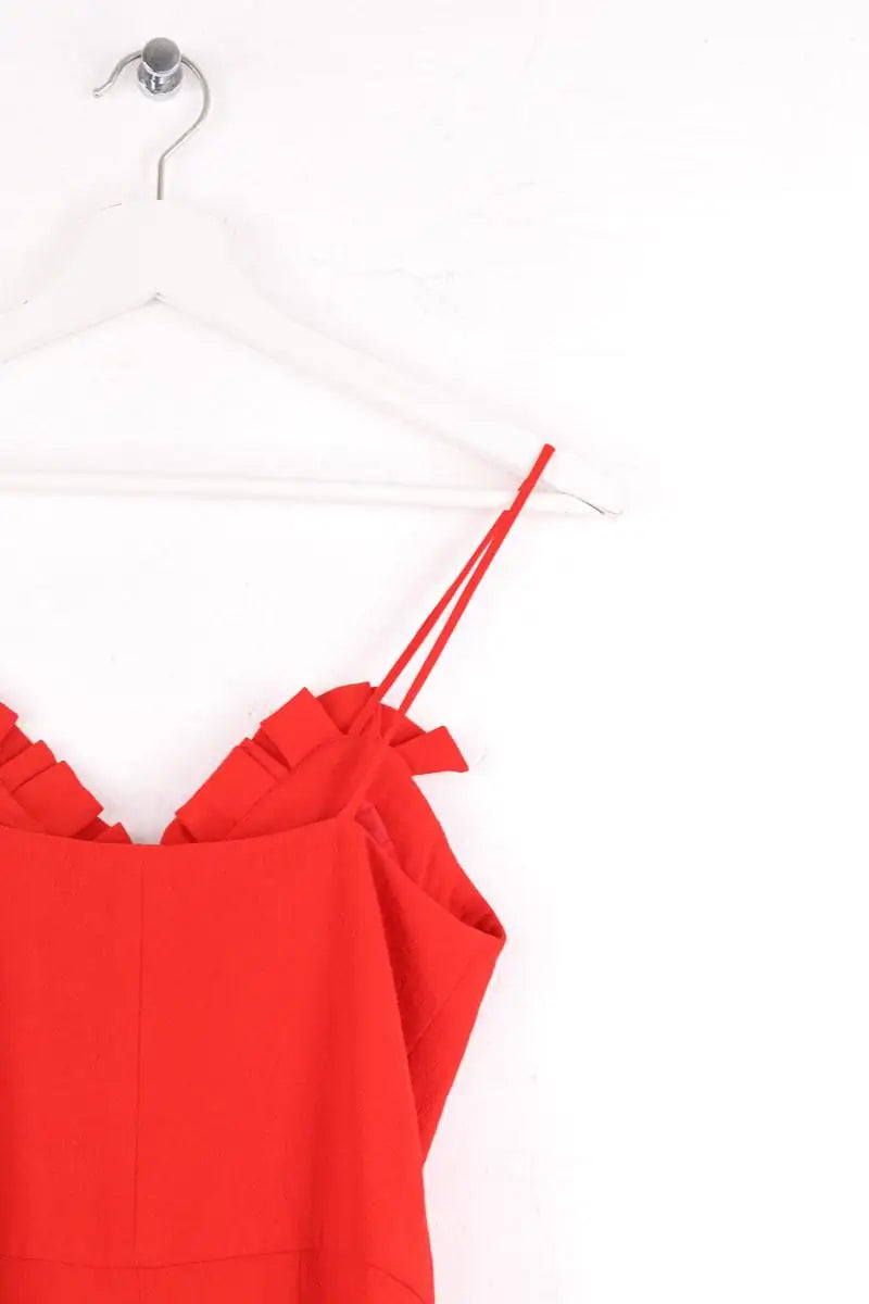 Mini short Ba&Sh Rouge en Synthétique