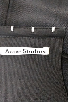 Robe Acne Studios  Noir