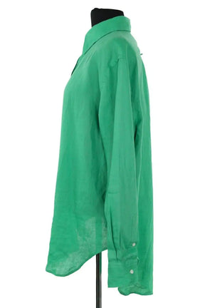 Chemise Ralph Lauren Vert en Lin