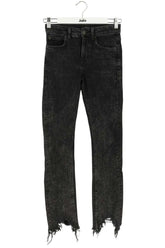 Jean slim Maje Noir en Coton, taille XS - Seconde Main