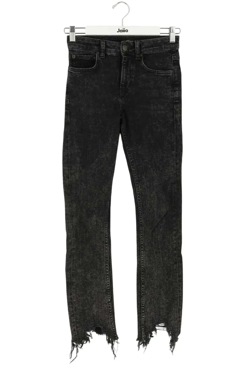 Jean slim Maje Noir en Coton, taille XS - Seconde Main