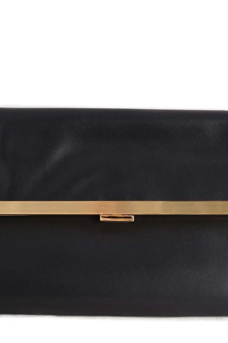 Pochette Kassandre Eileen Noir en Cuir