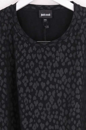 T-shirt Just Cavalli Noir en Coton