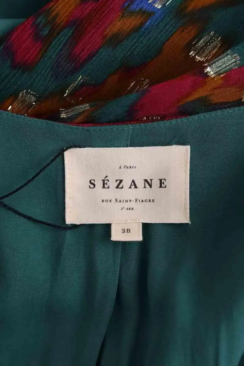 Robe Sézane Multicolore en Viscose