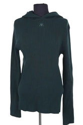 Pull Courrèges Vert en Viscose, taille S - Seconde Main