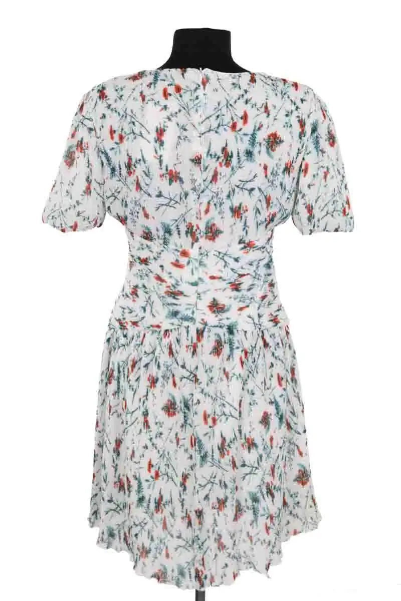 Robe Maje Blanc en Viscose
