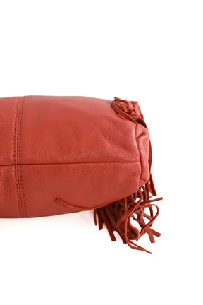 Sac à bandoulière Maje Rouge en Cuir