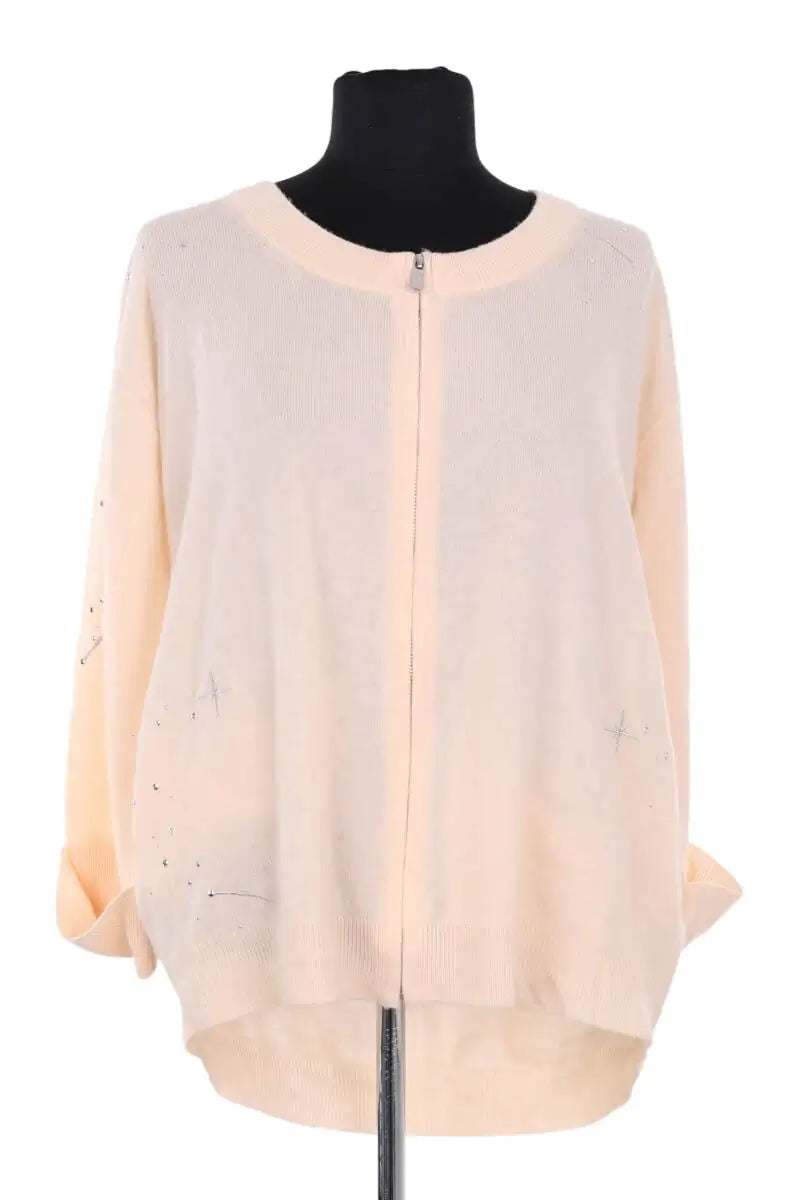 Gilet Max & Moi Beige en Laine, taille XS - Seconde Main