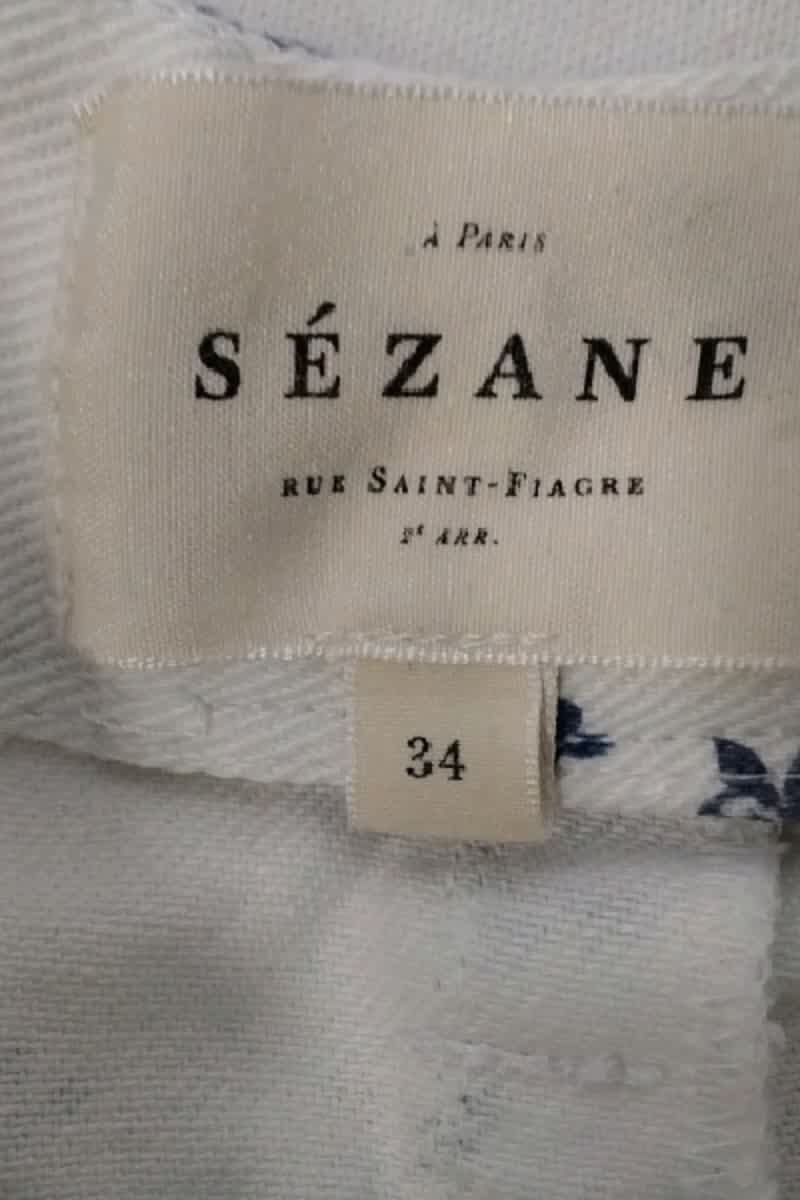 Mini jupe Sézane  Blanc