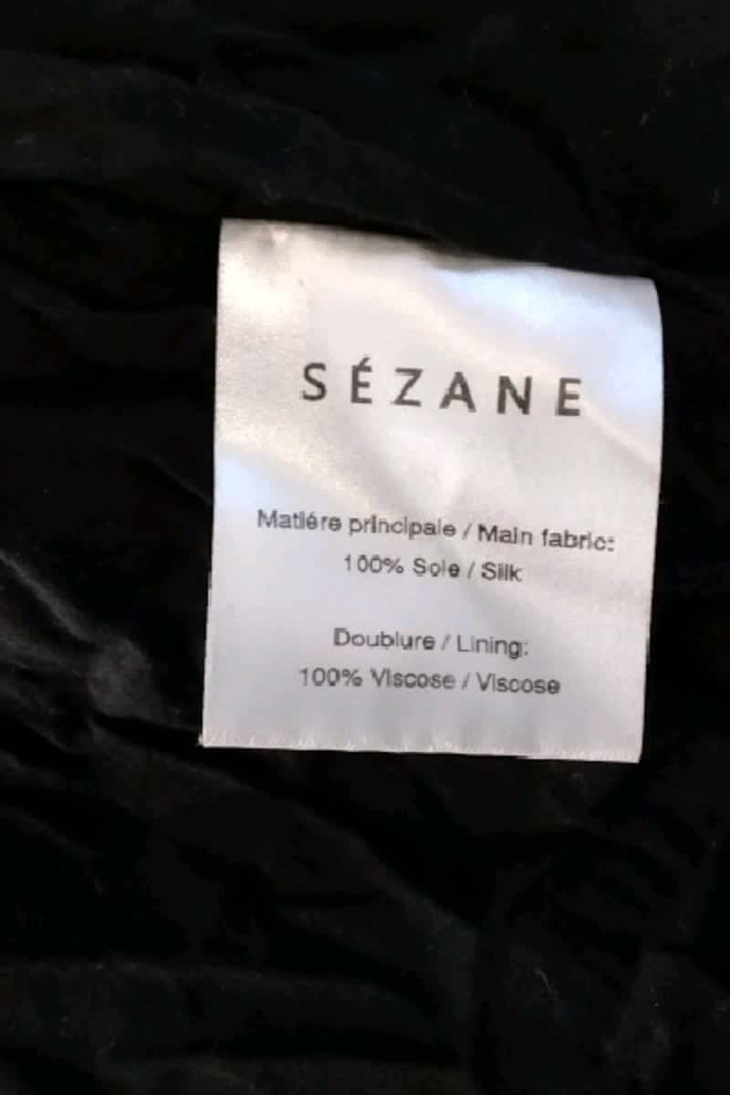 Robe Sézane  Noir
