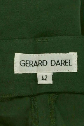 Pantalon Gerard Darel Vert en Viscose