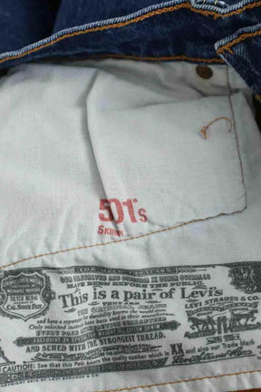 Jean droit Levi's 501 Bleu