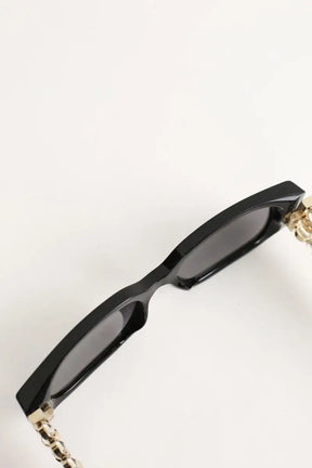 Lunettes de soleil Chanel Noir en Plastique