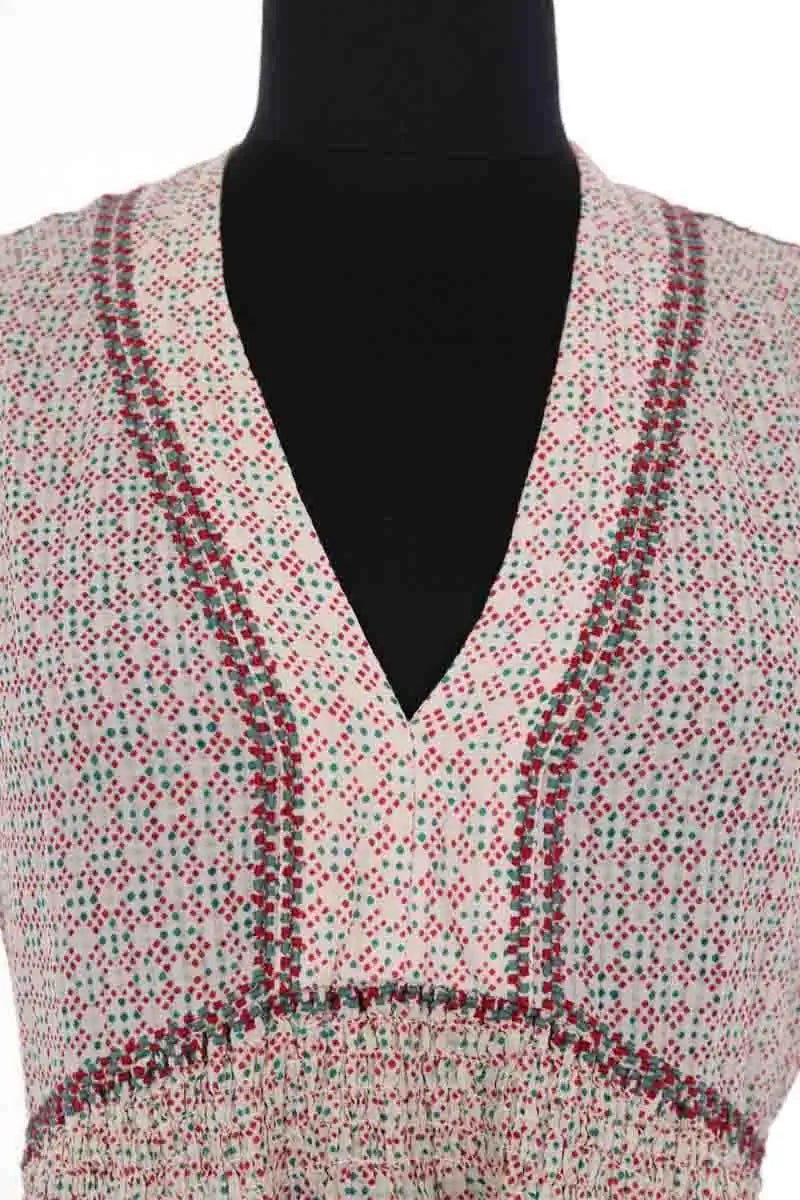 Robe Vanessa Bruno Ecru en Synthétique