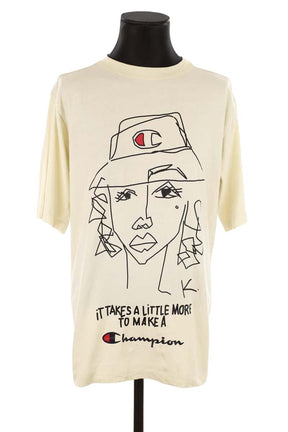 T-shirts Champion  Jaune