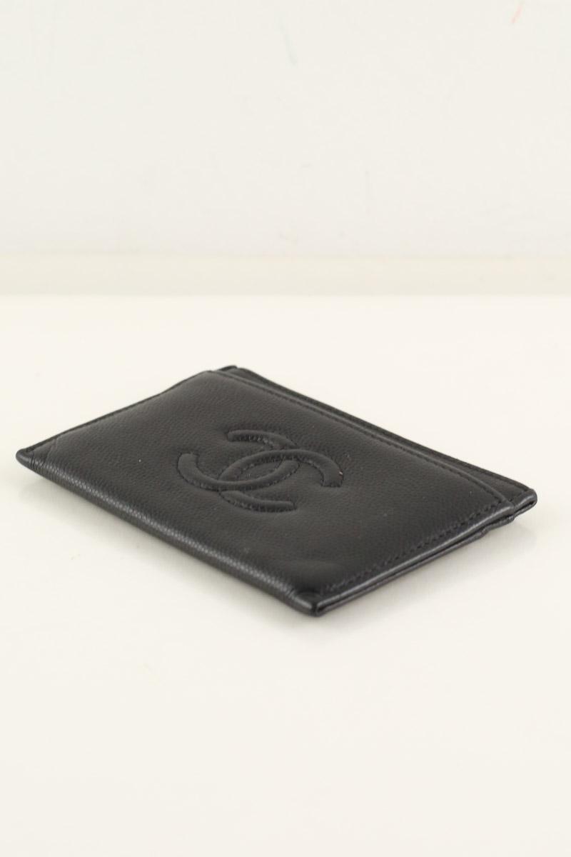 Porte-cartes Chanel  Noir