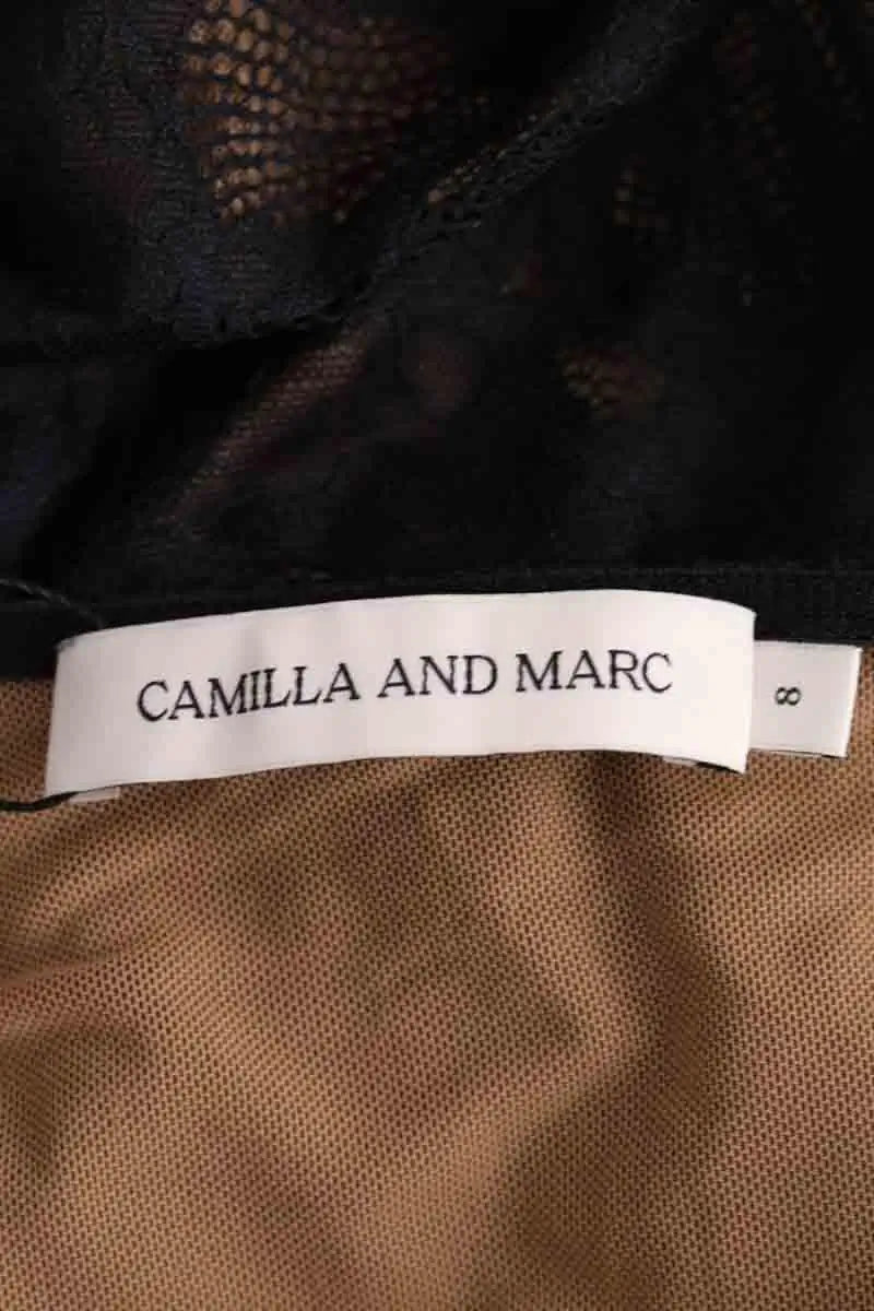 Robe Camilla And Marc Noir en Synthétique