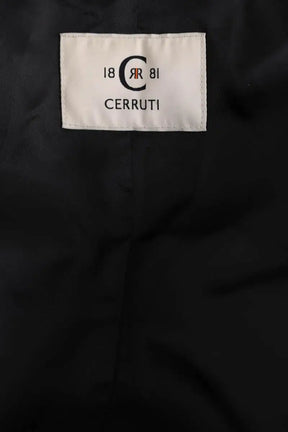 Manteau Cerruti Noir en Laine