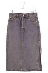 Jupe Levi's Anthracite en Coton, taille XS - Seconde Main